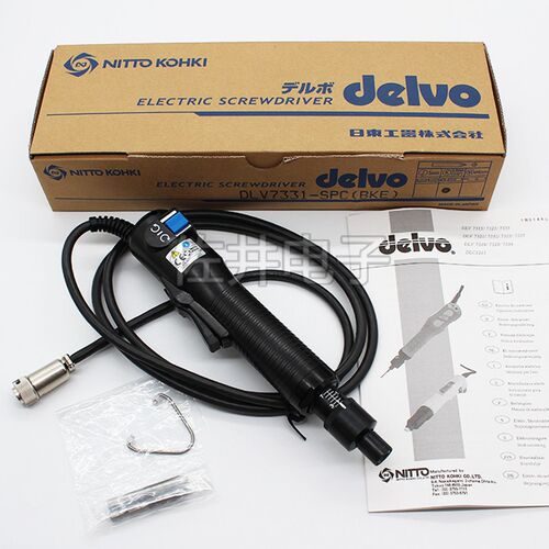 原厂DELVO DLV7331-SPC(BKE)电批 防静电带计数功能电动螺丝刀