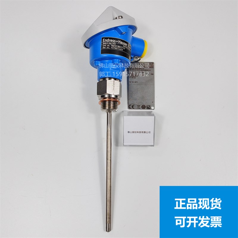E+H温度计TM101热电阻 TM121 热电偶 TM131 温度变送器TMT82 TR10