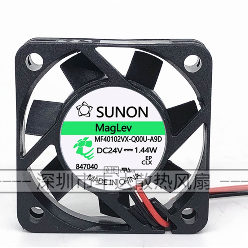 SUNON MF40102VX-Q00U-A9D 4010 24V 1.44W 4CM2线静音变频器风扇