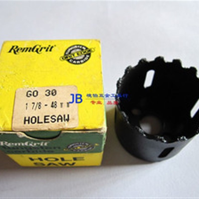 冲钻 4折美国罗尔 砂粒型无柄刃口开孔器 1-7/8-48mm GO30