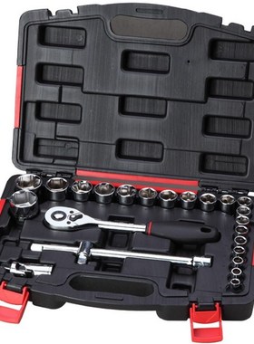 力易得12.5mm系列套筒组套 48件E1218 24件E1219