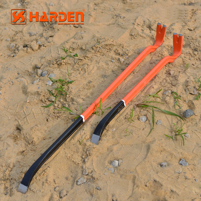 德国汉顿木工起钉器拆模板撬棒撬杠撬棍钢纤重型铁棍起重扁头铁棒