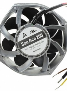 9GV2048P0G204【FAN 200X70MM 48VDC VANE RBLS】