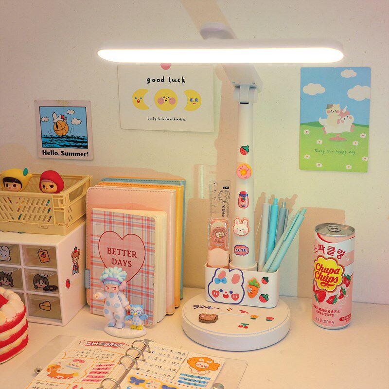 台灯阅读学习灯儿童护眼防近视usb书桌灯小充电插电款宿舍大学生