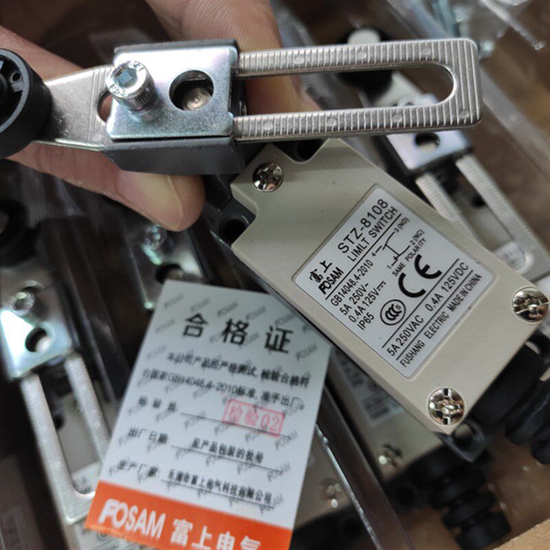 原装FOSAM富上行程开关STZ-8108限位微动开关AZ/ME/TZ-8108银点 - 实物图