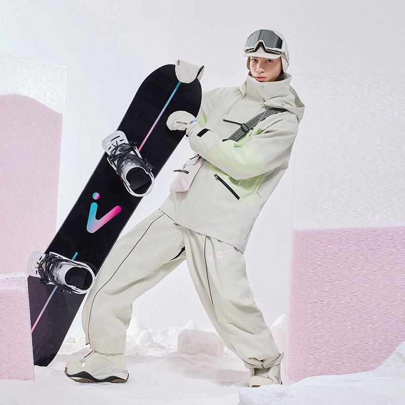 VECTOR玩可拓情侣滑雪服套装防水