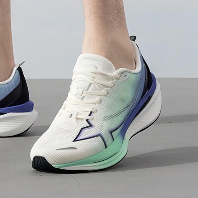 特步竞速跑步鞋男360X SE新款网面轻便减震运动跑鞋976319110050