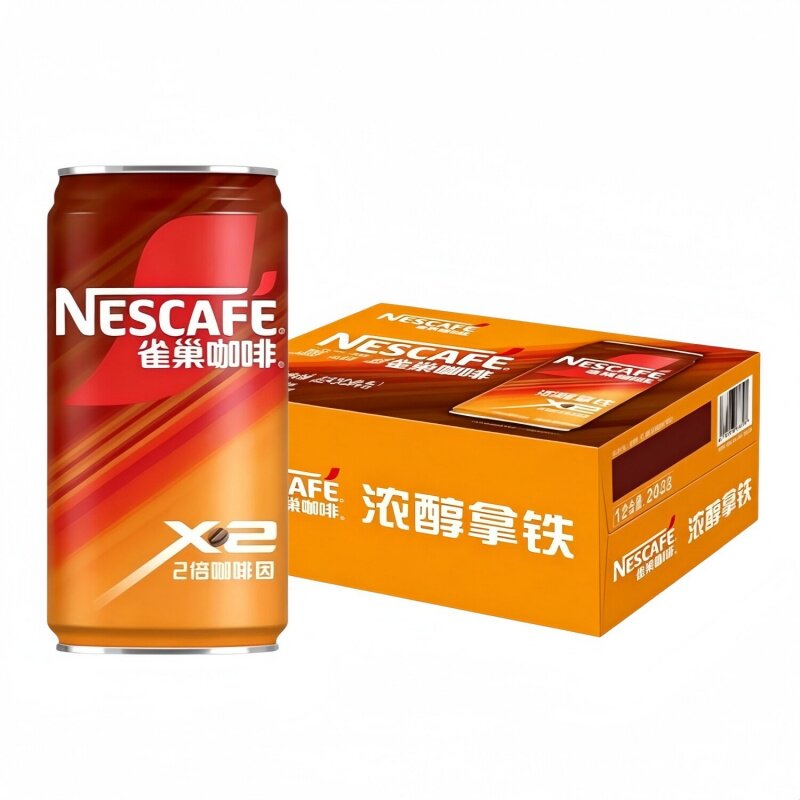 雀巢咖啡燃魂180ml*24罐整箱饮品