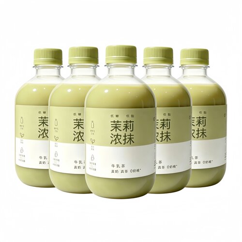 喜茶牛乳茶茉莉浓抹350ml*9瓶