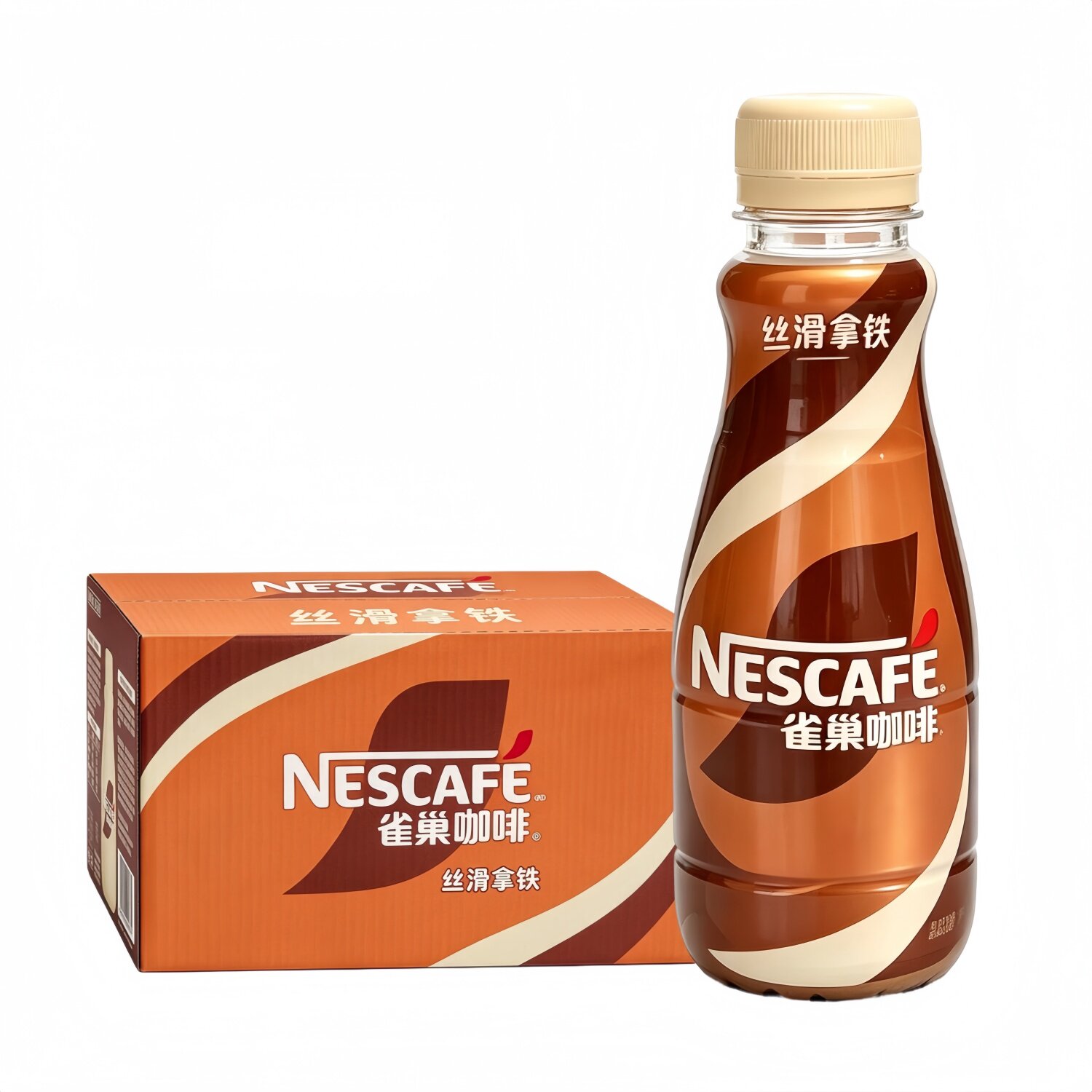 雀巢咖啡丝滑拿铁268ml*15瓶整箱