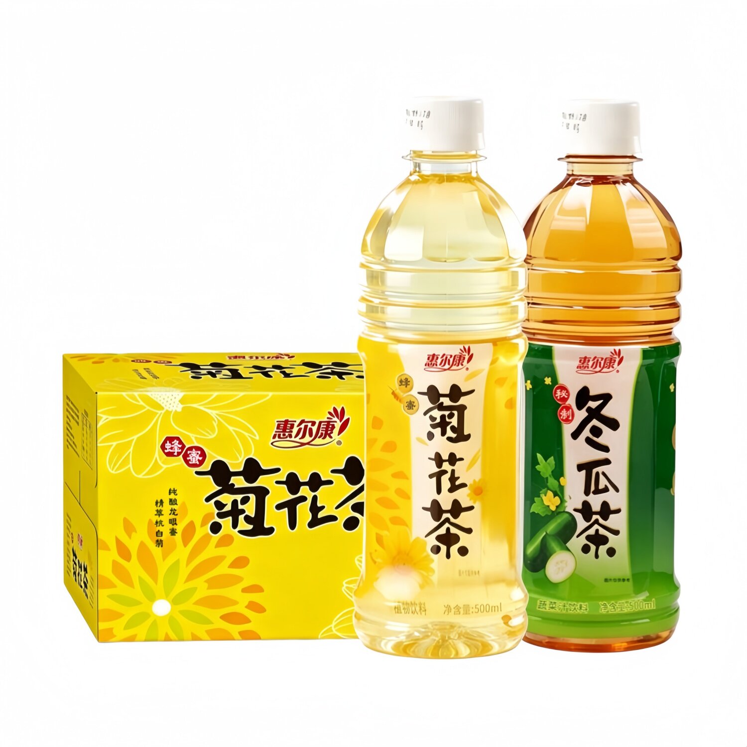惠尔康冬瓜茶菊花茶500ml*15瓶
