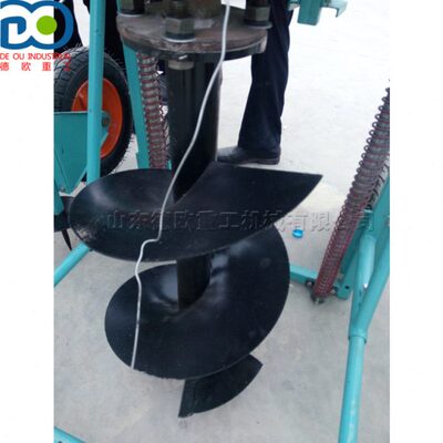 道路绿化植树挖坑机 螺旋式汽油机地钻施机 植树造林打孔机