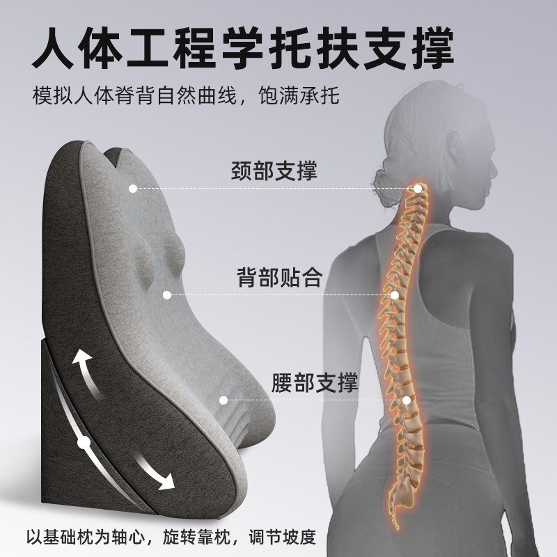 床头靠垫护腰床上大n靠背软包床靠背沙发靠枕卧室榻榻米老人背靠