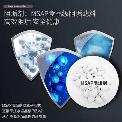 燃气壁挂炉回水大分接口地暖耐高温高压阻垢器