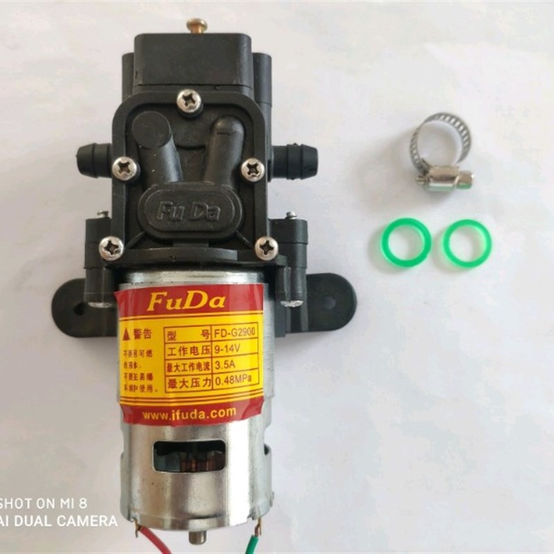 水泵电动喷雾器电机小马达高压自吸泵隔膜泵回流泵智能泵