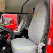 国六三环昊龙TT2E2E大货车座 十通福星卡坐垫 创客轻卡