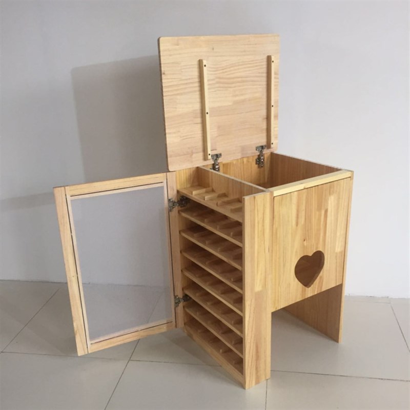 幼儿园口杯架茶杯柜水q杯柜保温桶柜实木水桶柜毛巾口杯一体柜儿