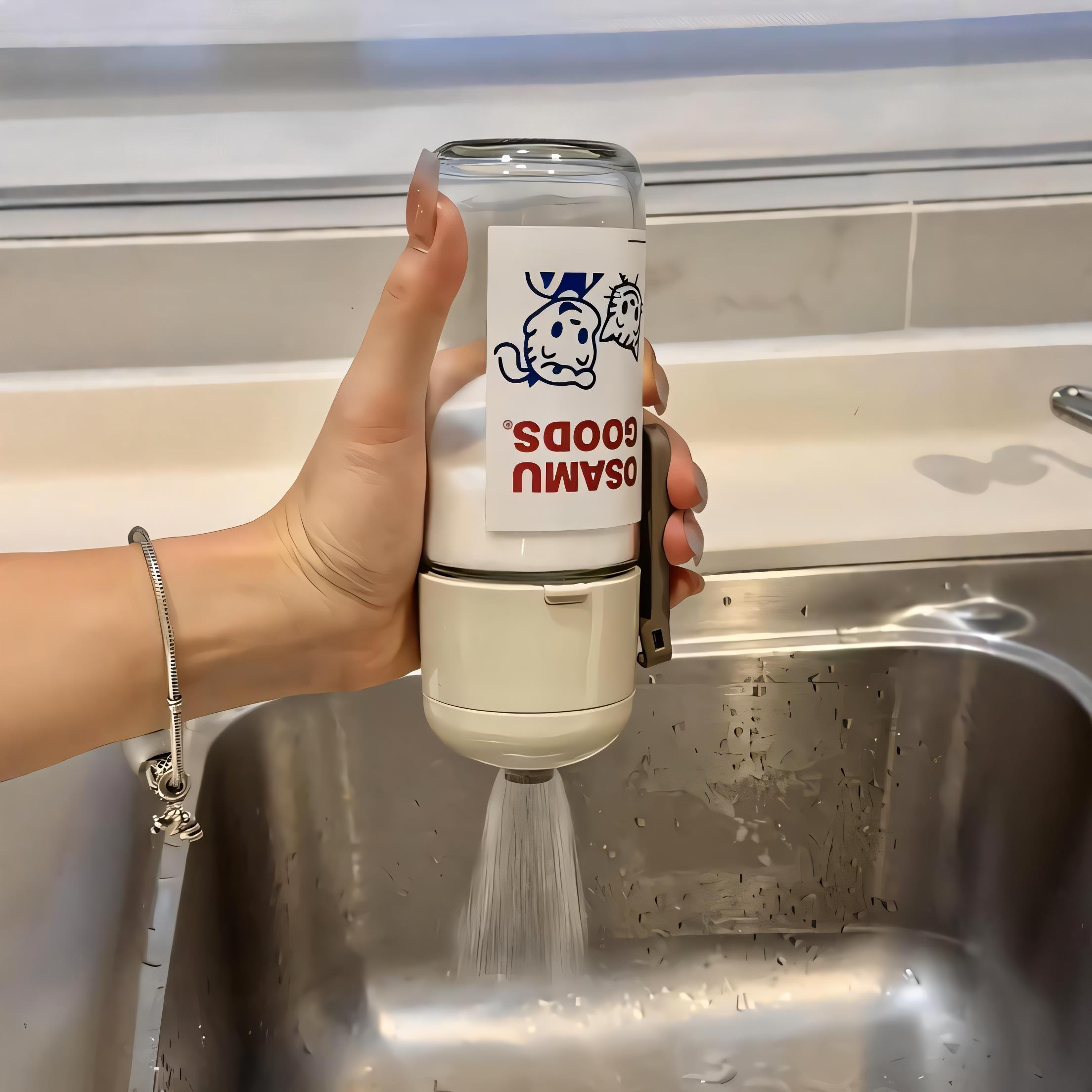 定量控盐瓶调料罐按压式撒盐罐厨房调味罐防潮密封调味瓶计量罐子