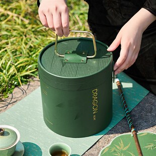 粽子礼盒端午节礼品盒外包装盒圆筒粽子包装盒空盒子端新款