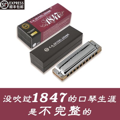 dl赛德十孔布鲁斯口琴li 手工生产 原装