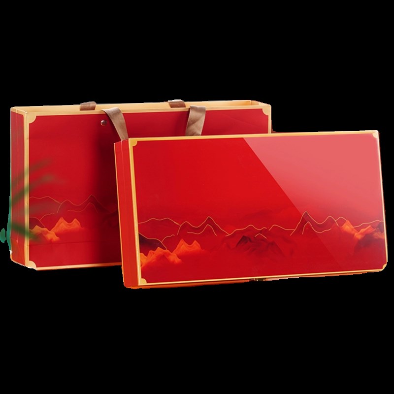 茶叶礼盒装空盒红茶岩茶大红袍肉桂水仙泡袋装豆腐块茶叶包装