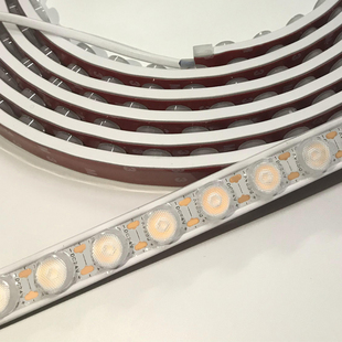 led柔性洗墻g燈DC24V戶外洗墻燈防水工程款 燈條可彎曲室內(nèi)吊頂燈