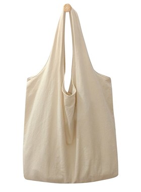 NOL 日系帆布包春夏文艺慵懒风学生大容量布袋女