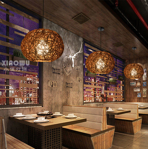 大号田园麻球藤球吊灯客厅阳台卧室现代创意藤编吊灯灯罩,家装灯饰光源,客厅吊灯,淘宝优惠券,粉丝福利购,淘宝优惠卷