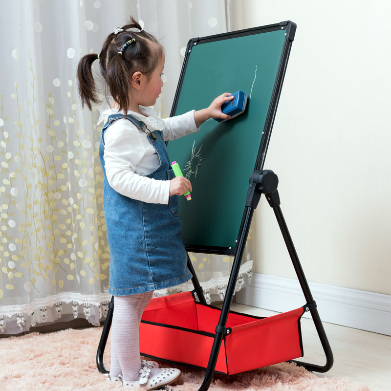 儿童画板宝宝面磁性教学家用小黑板涂色涂鸦支架式擦写字白板,玩具/童车/益智/积木/模型,画板,淘宝优惠券,粉丝福利购,淘宝优惠卷