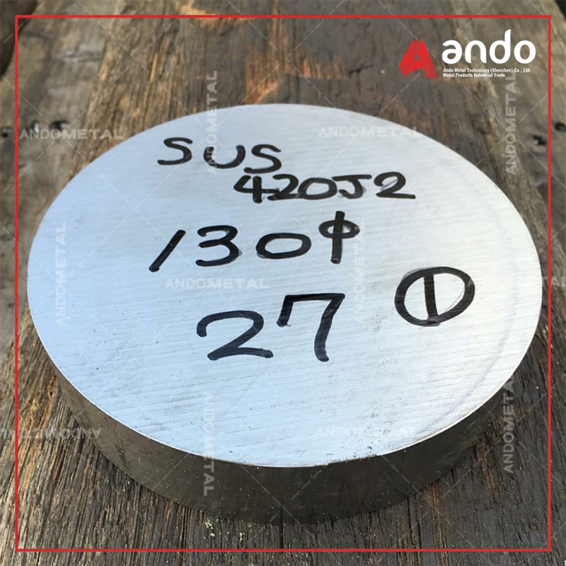 SUS420J2不锈钢圆棒 圆钢 光圆 光棒 小圆棒 研磨棒 六角棒