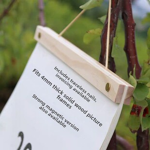 实木磁铁吸挂画夹画框书法作品挂墙夹幼儿园涂鸦画布环创相框材料