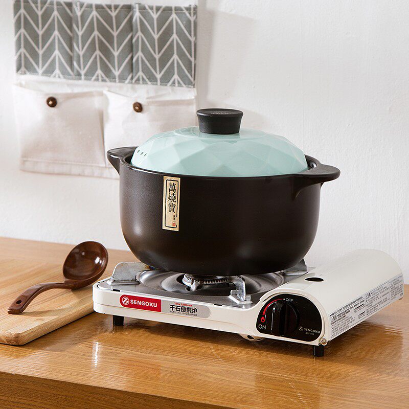 砂锅电磁炉燃气灶通用煲汤家用耐高温防干烧裂小沙锅炖汤专用石