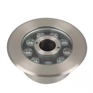 喷泉灯防水ld涌泉灯中孔水下七彩水底灯旱喷灯