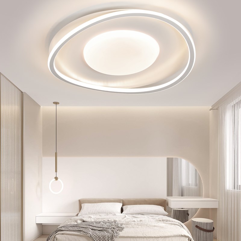 led卧室灯温馨浪漫吸顶灯简约现代餐厅灯新款超亮儿童灯客厅灯具