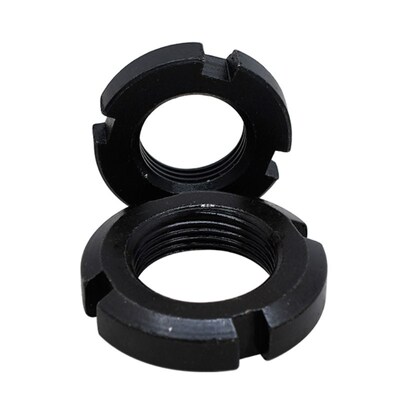 金固盈AN/KM滚动轴承用锁紧螺母DIN981碳钢/不锈钢开槽圆螺帽止退