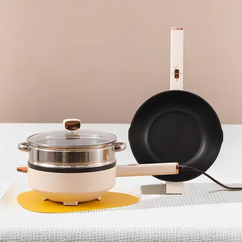 电炒锅多功能欧规英规电锅不沾锅家用电炒菜一体式快煮锅电火锅
