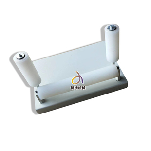 新款铝型材卸货小滑轮上下车传输搬运 滚筒拖动架 托辊装卸货送料