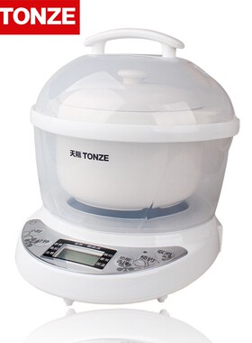 onz天际 D微电脑电炖盅隔水炖电炖锅白瓷迷你煮粥汤煲