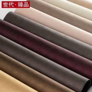 软包硬包背景墙隔断移门屏风珠光细纹路pu皮 布纹皮革 纯色防水