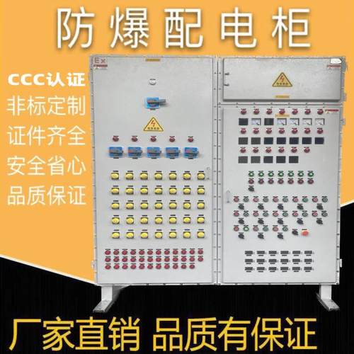防爆配电柜触摸屏正压控制柜不锈钢动力照明接线箱仪表插座检修箱