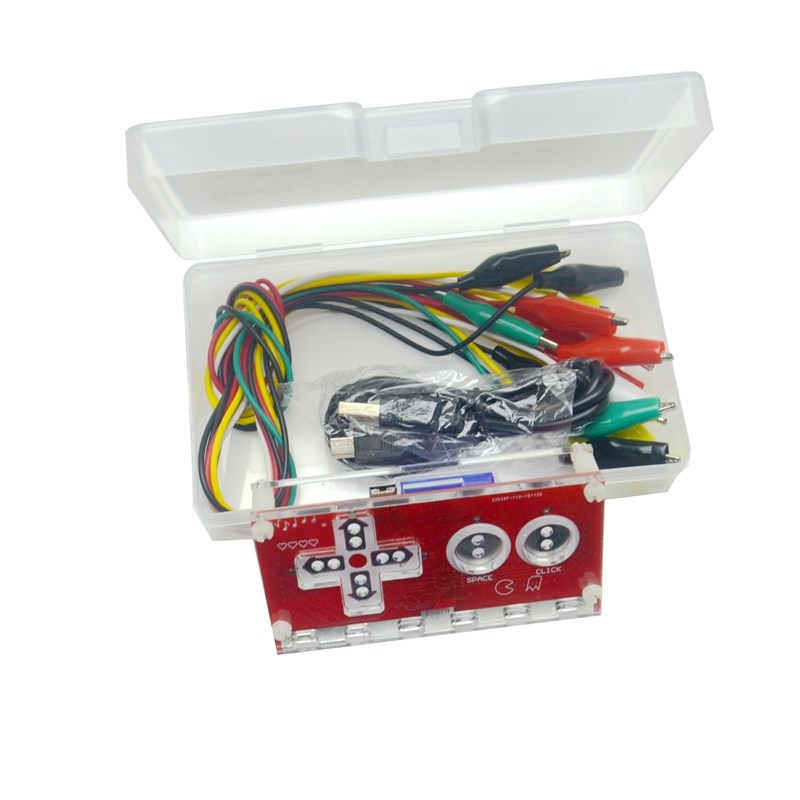 scratch3魔术电路MK触摸板模拟键盘鼠标makeymakey主板外壳扩展板