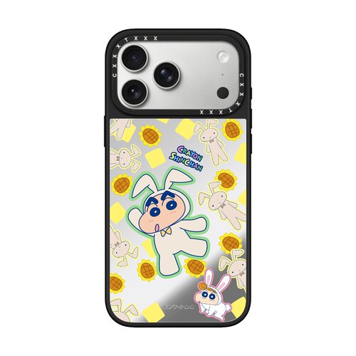 蜡笔小新COS兔子适用于苹果ProiPhone18/17ProMax小众清新16pro磁吸手机壳15pm防摔14/13promax保护套MagSafe