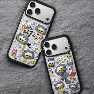 联名ZOA&FRIENDS权志龙苹果17Promax手机壳适用iPhone16ProMax防摔GD明星猫14plus保护套Magsafe磁吸15手机壳