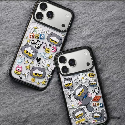 权志龙ZOA&FRIENDS云猫苹果17Promax手机壳适用iPhone16Pro可爱15ProMax明星同款14plus磁吸13防摔12保护套