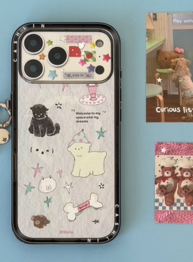 Roria黑猫乐园适用橙色iPhone苹果17pro /16手机壳14promax/15/12可爱16plus13promaxMagSafe磁吸壳