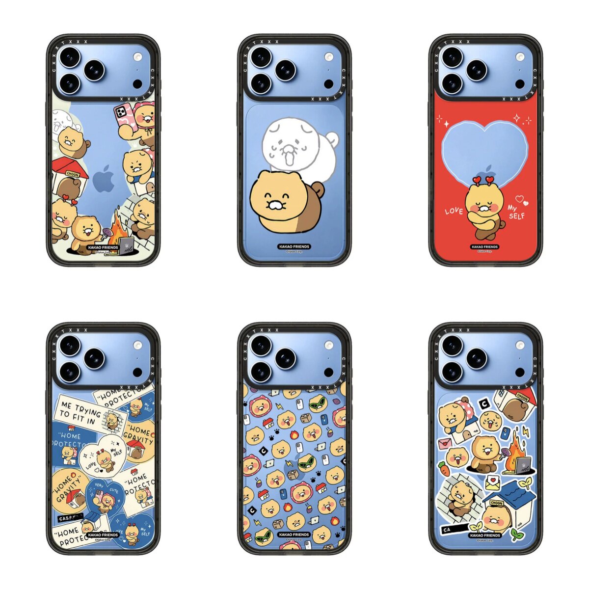 Kakao欢乐聚会勃艮第酒红色适用于苹果iPhone18/17ProMax可爱卡通16磁吸手机壳15pm防摔14/13p保护套MagSafe