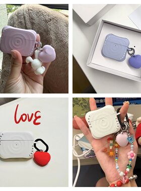 CAS联名白色液态硅胶耳机套AirPods Pro 3代保护套AirPods3纯色软硅胶无线蓝牙苹果AirPods四代防摔耳机壳潮