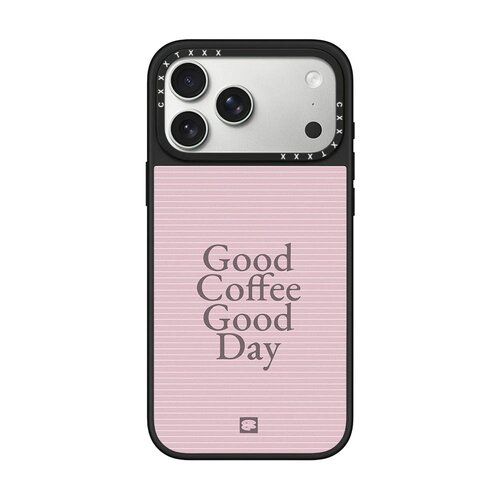Good Coffee温柔粉适用于苹果18ProiPhone17ProMax小众清新治愈16磁吸手机壳15plus防摔14/13pm保护套MagSafe