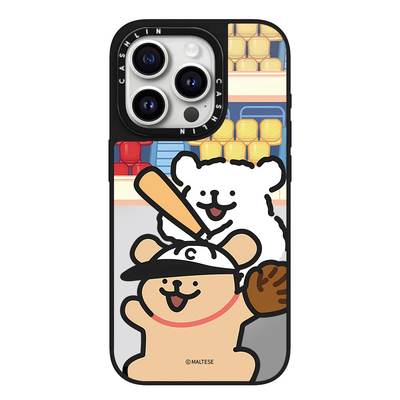 Maltese线条小狗系列17Pro适用iPhone苹果手机壳14promax/15/12保护壳16plus13promaxMagSafe磁吸