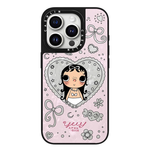 yuyu女孩系列17Pro适用iPhone苹果手机壳14promax/15/12呆萌保护壳16plus13promaxMagSafe磁吸